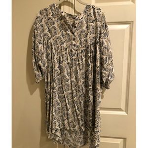 Umgee patterned oversized dress